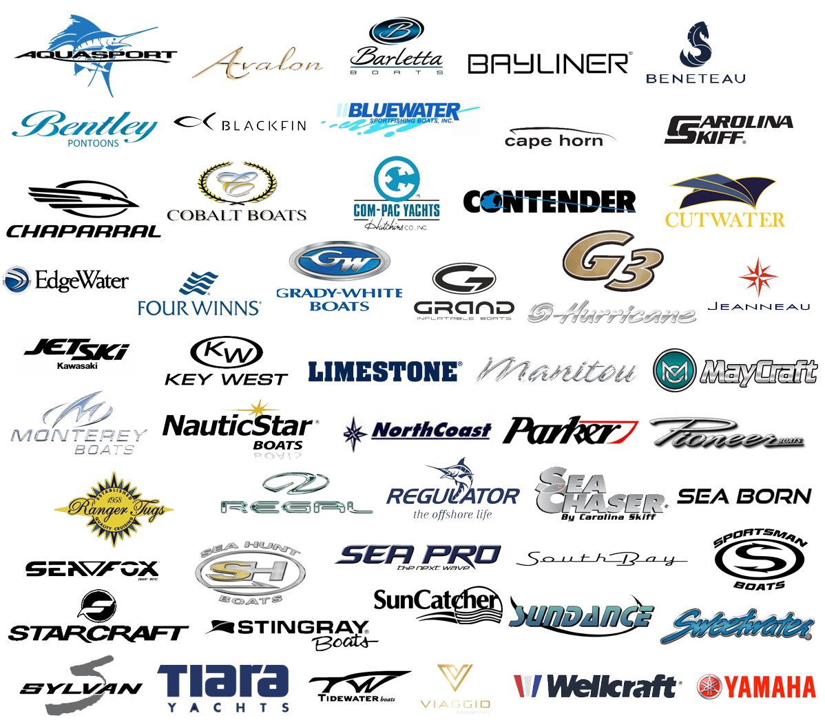 LogosCollage Jersey Boat Sale & Expos